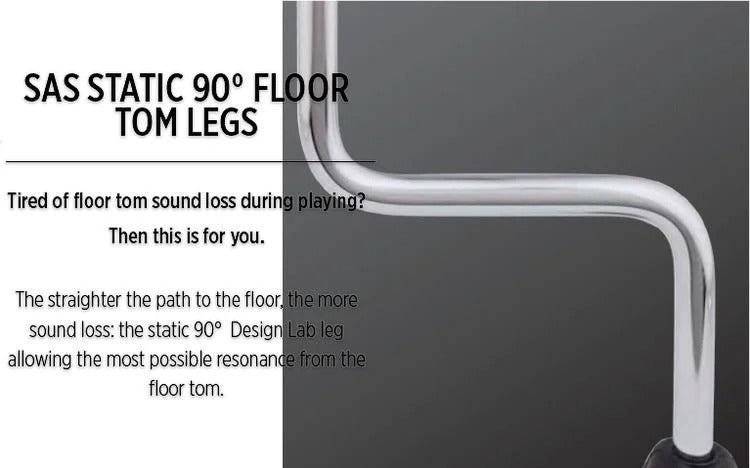 Chân floor tom yên tĩnh SAS