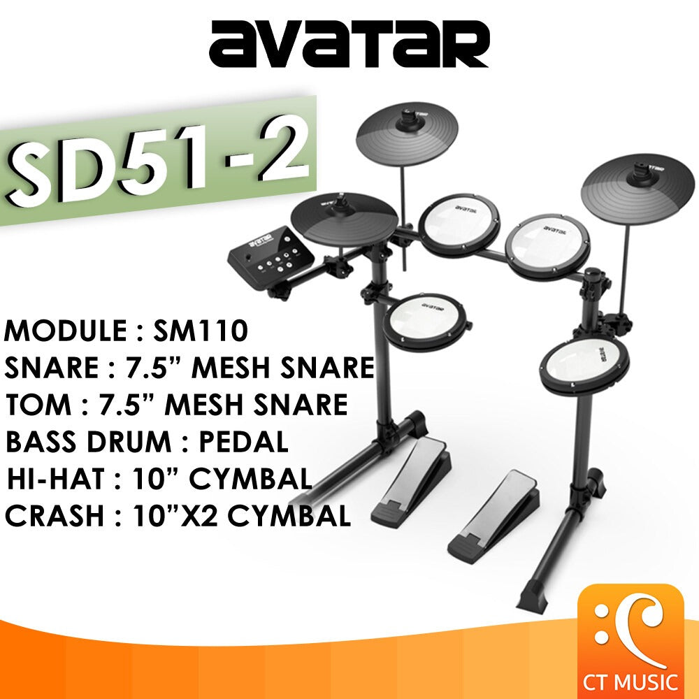 Trống Điện Tử HXW Avatar SD51-2