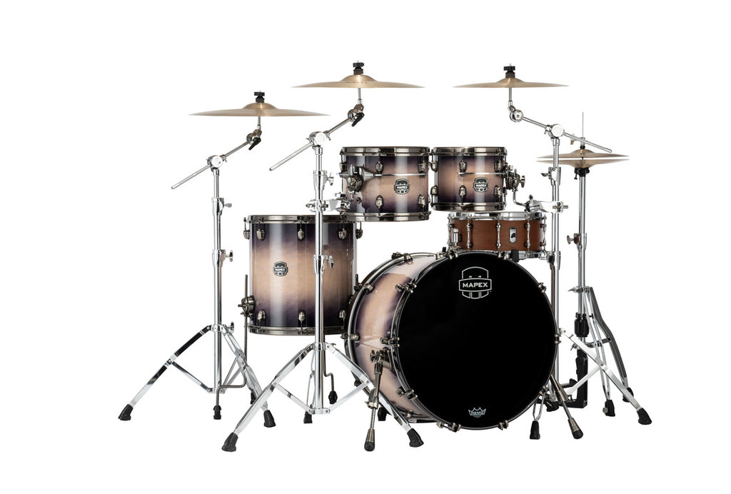 Trống Cơ Mapex SE529XB Rock Birch 4-Pc Shell Pack màu Exotic Violet Burst Lacquer
