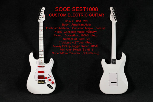 Đàn Guitar Điện Sqoe SEST 1008 Stratocaster