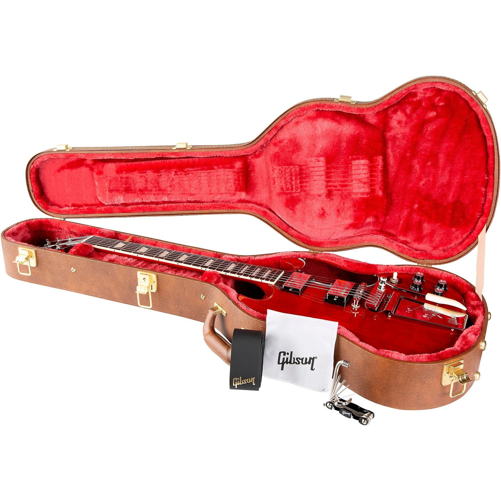 Đàn Guitar Điện Gibson Original Collection SG Standard '61 Maestro Vibrola - Vintage Cherry
