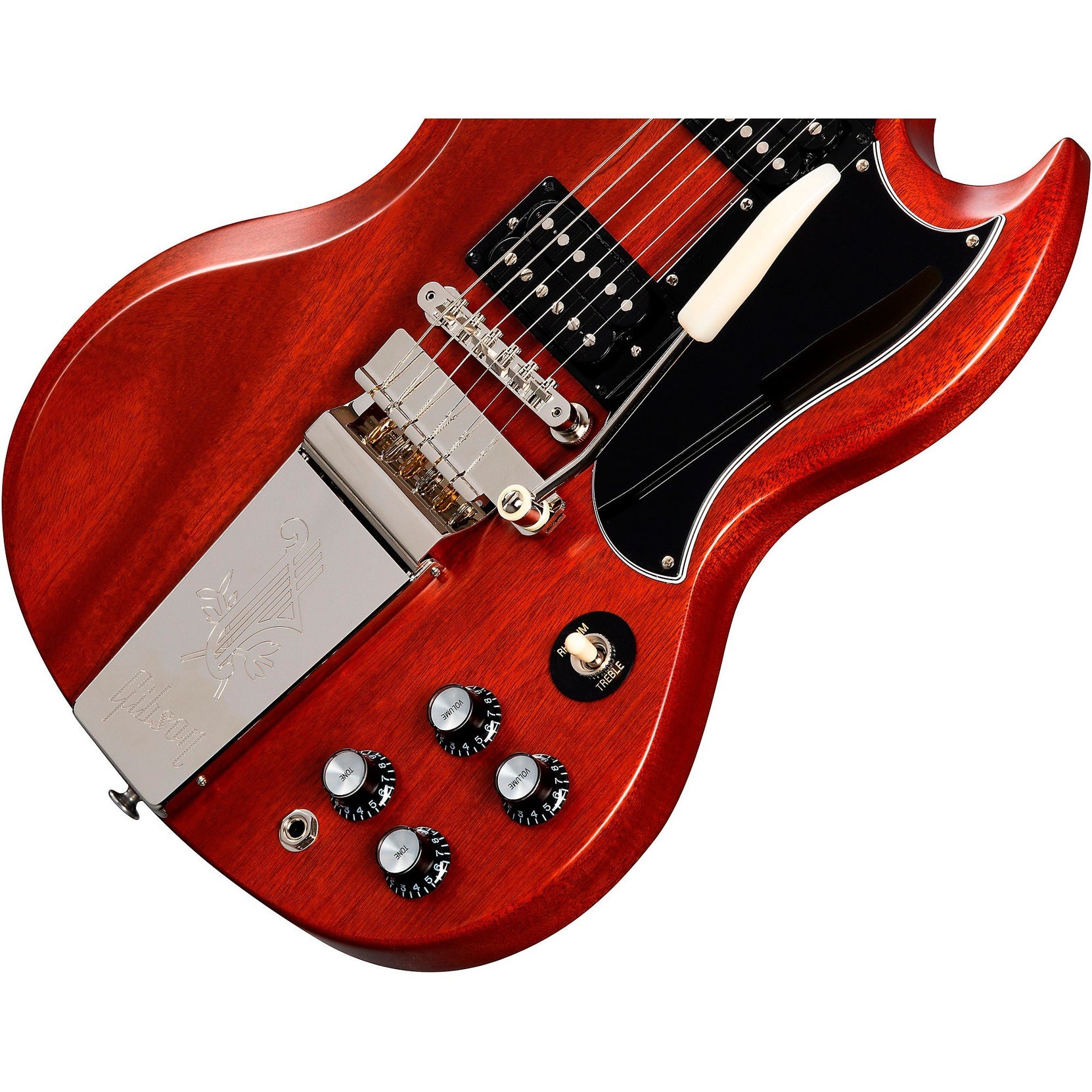 Đàn Guitar Điện Gibson Original Collection SG Standard '61 Faded Maestro Vibrola - Vintage Cherry