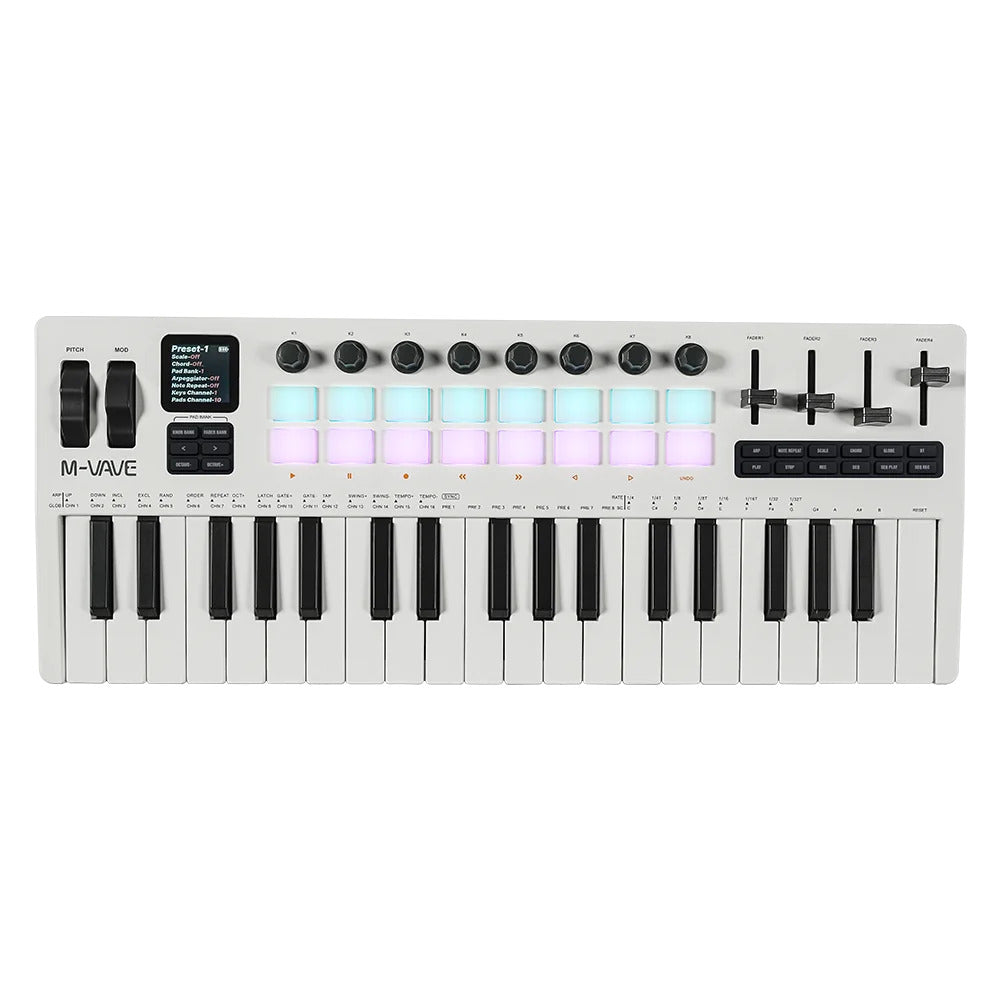 MIDI Keyboard Controller M-Vave SMK-37 Pro
