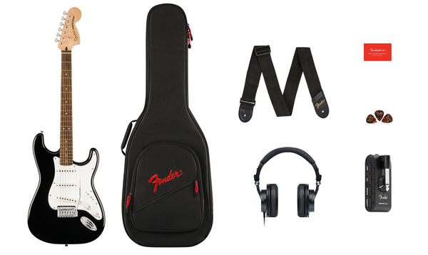 Đàn Guitar Điện Squier Affinity Series Stratocaster Mustang Micro Pack