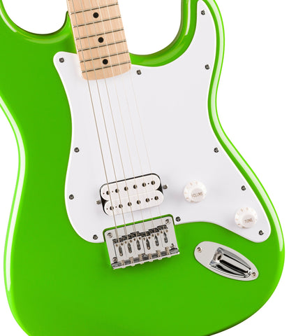 Đàn Guitar Điện Squier Limited Edition Sonic Stratocaster HT H, Lime Green