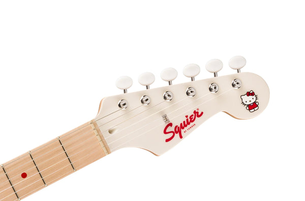 Đàn Guitar Điện Squier Hello Kitty Stratocaster - Maple Fingerboard