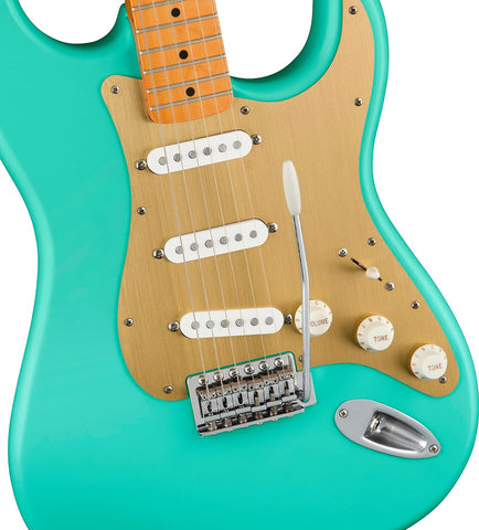 Đàn Guitar Điện Squier 40th Anniversary Stratocaster Vintage Edition, Sea Foam Green