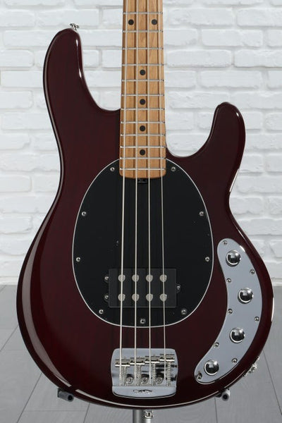 Đàn Guitar Bass 4-dây Ernie Ball Music Man StingRay Special H - Translucent Oxblood w/Maple Fingerboard