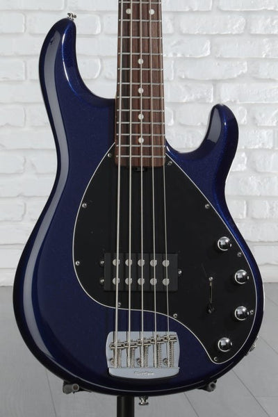 Đàn Guitar Bass 5-dây Ernie Ball Music Man StingRay5 Special - Butane Blue w/Rosewood Fingerboard
