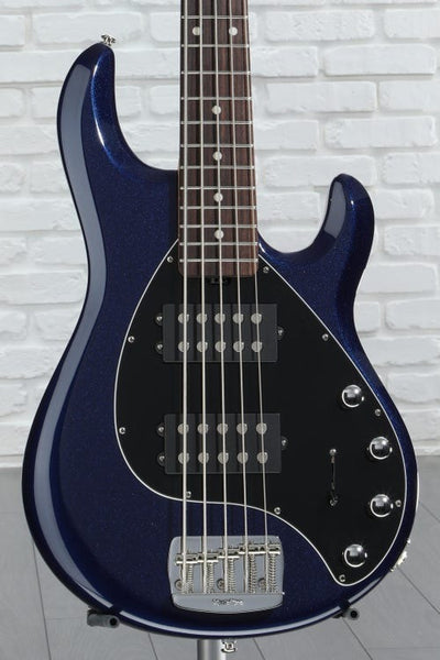 Đàn Guitar Bass 5-dây Ernie Ball Music Man StingRay 5 Special HH - Butane Blue w/Rosewood Fingerboard