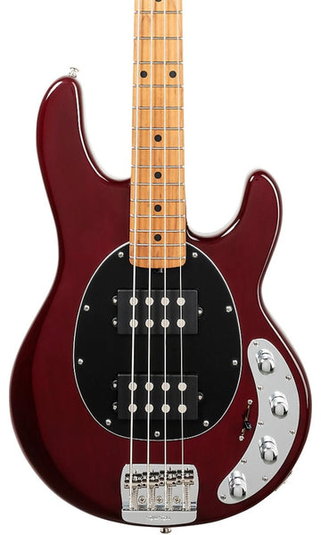 Đàn Guitar Bass 4-dây Ernie Ball Music Man StingRay Special HH - Oxblood w/Maple Fingerboard