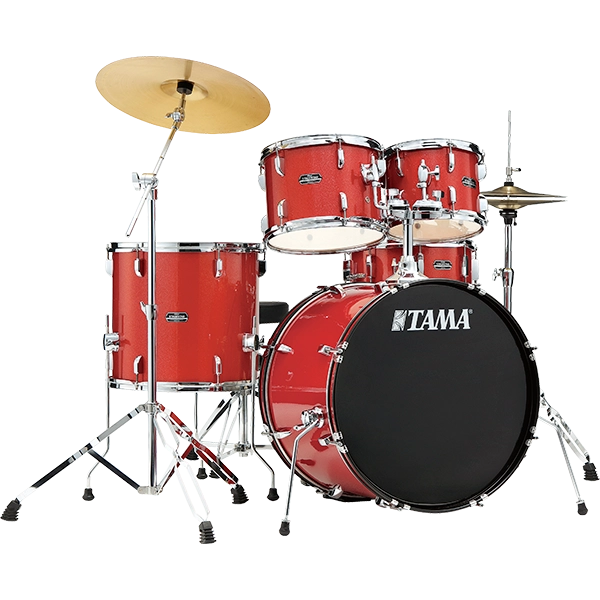 Trống Cơ Tama Stagestar ST58H6 5-Shell Pack màu Candy Red Sparkle (18"/10"/12"/14"/14")
