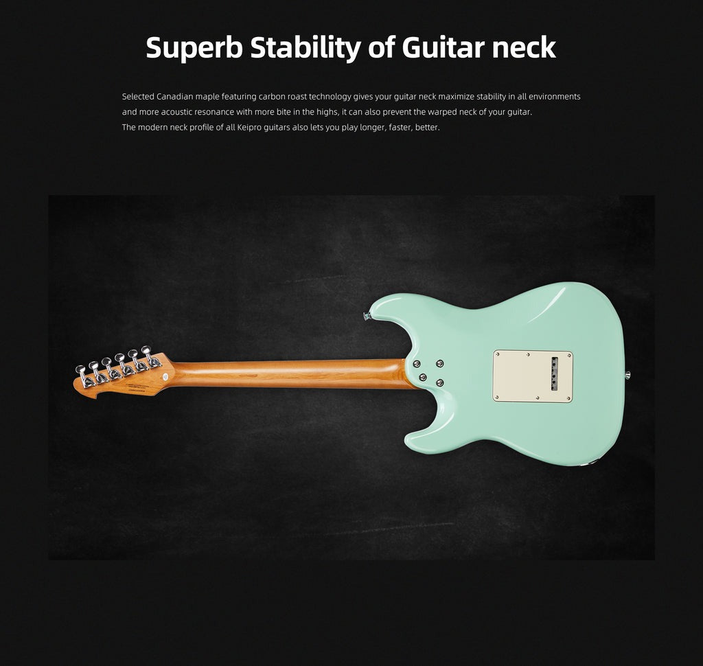 Đàn Guitar Điện Keipro Standard Series ST HSS