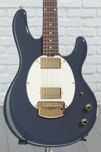 Đàn Guitar Điện Ernie Ball Music Man StingRay II Cory Wong Signature - Charcoal Blue w/Rosewood Fingerboard