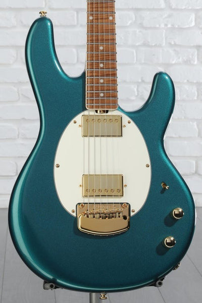 Đàn Guitar Điện Ernie Ball Music Man StingRay II Deluxe Cory Wong Signature - Pine Green w/Maple Fingerboard