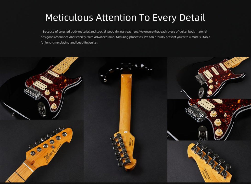 Đàn Guitar Điện Keipro Classic Series ST HSS