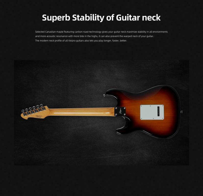 Đàn Guitar Điện Keipro Classic Series ST SSS