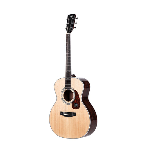 Đàn Guitar Acoustic-Electro Saga A1GE Pro, Natural w/Bag