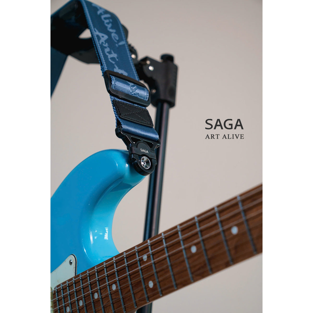 Dây Đeo Đàn Guitar Saga Art Alive