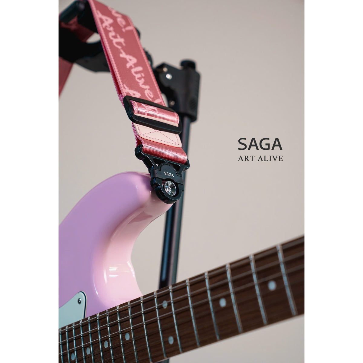 Dây Đeo Đàn Guitar Saga Art Alive
