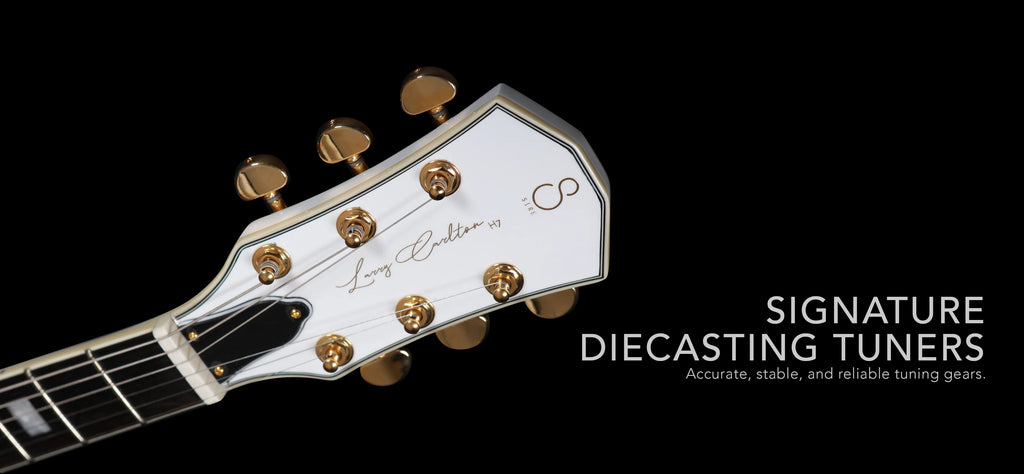 Đàn Guitar Điện Semi-Hollow Sire Larry Carlton H7 có khoá đàn Signature Diecasting