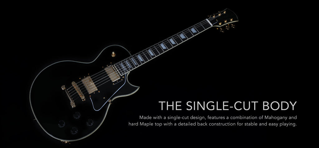 Đàn Guitar Điện Sire Larry Carlton L7 được thiết kế kiểu Les Paul