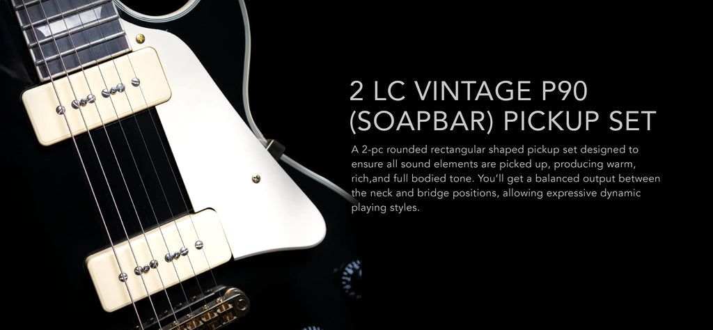 Đàn Guitar Điện Sire Larry Carlton L7V có bộ thu âm LC Vintage  P-90