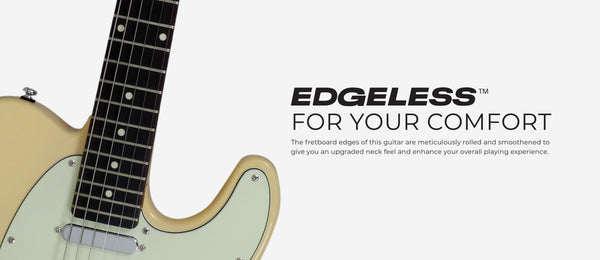 Đàn Guitar Điện Sire Larry Carlton T3 có cần đàn gỗ maple được thiết kế để chơi dễ dàng