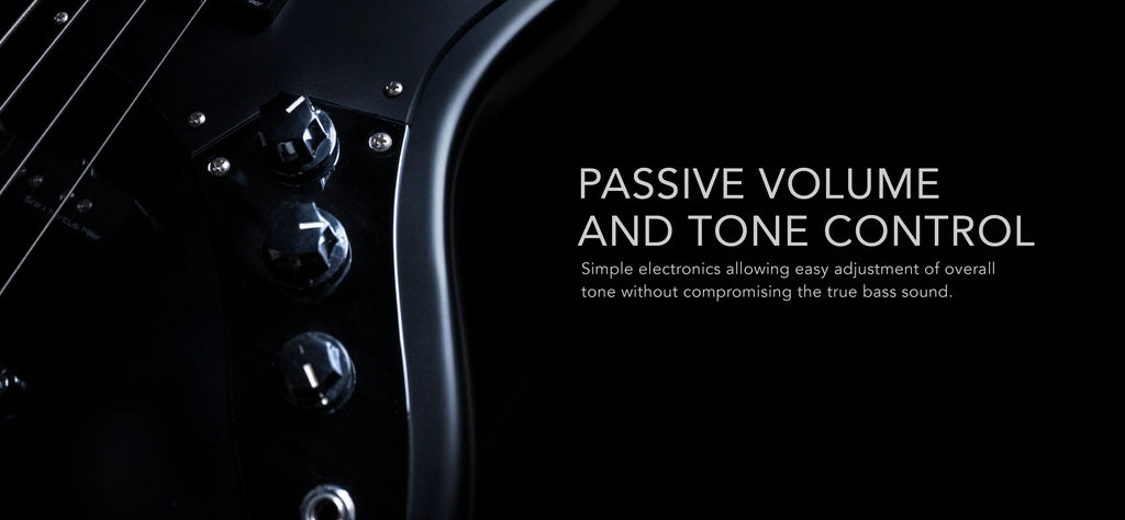 Sire Marcus Miller V3P được tích hợp bộ thu âm passive với hai nút điều khiểm volume và tone
