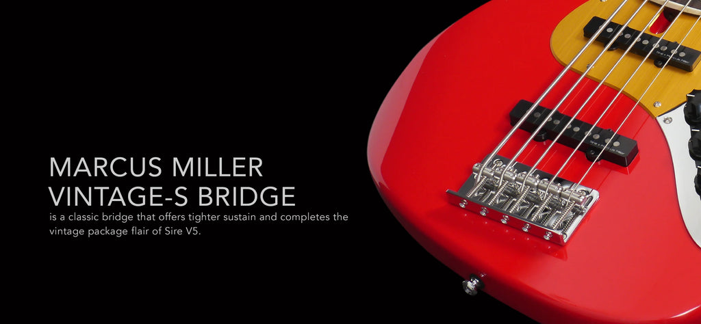 Sire Marcus Miller V5 24 Fret có pickup Marcus Vintage-J Revolution