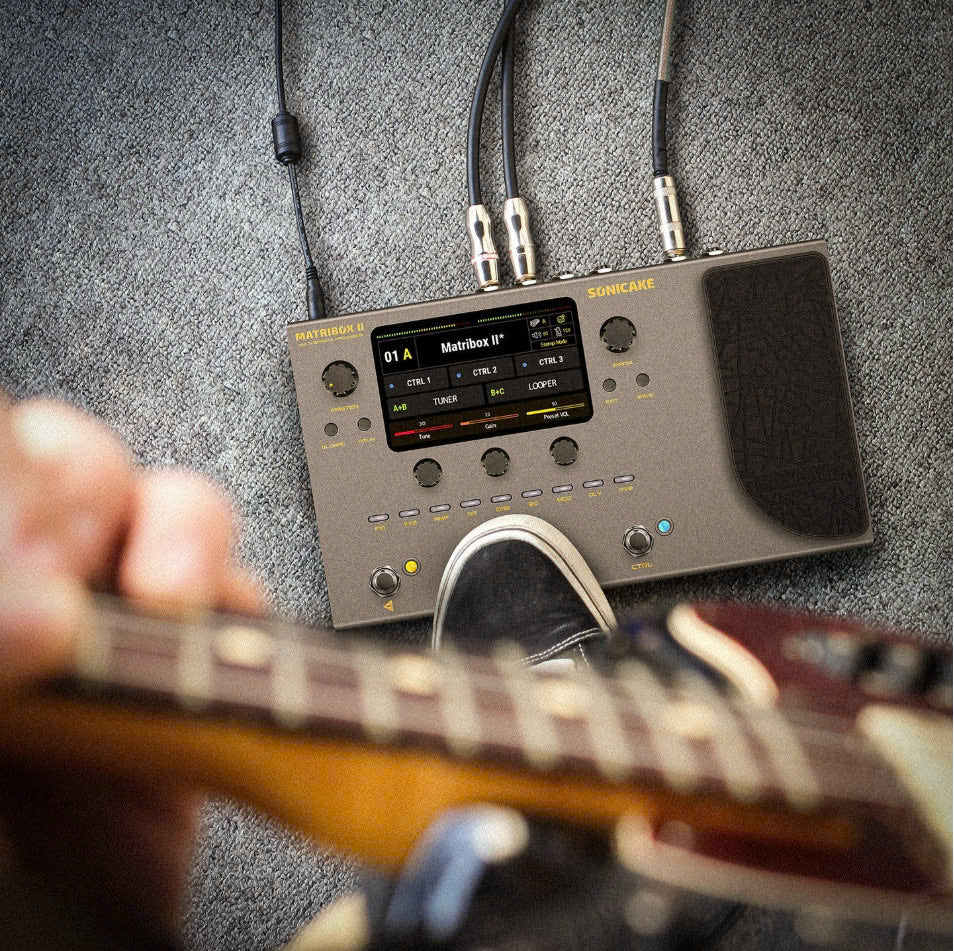 Pedal Guitar Sonicake Matribox II QME-100