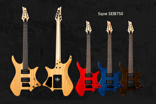 Đàn Guitar Điện Sqoe SEIB750 24-Frets