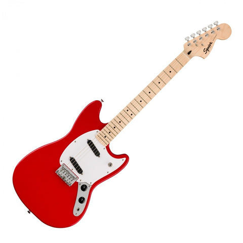 Squier Sonic Mustang, Torino Red w/Maple Fingerboard