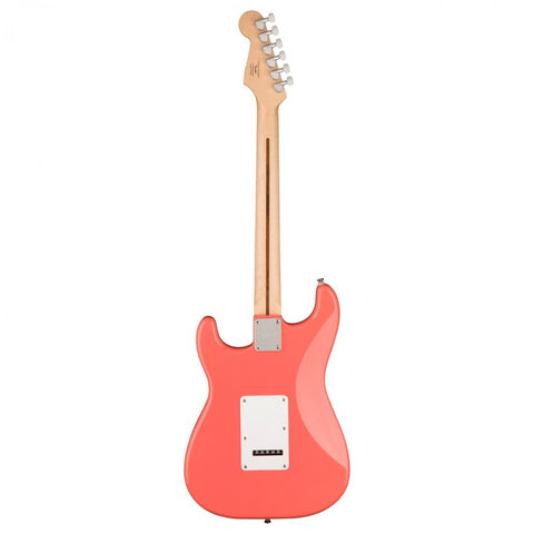 Squier Sonic Stratocaster HSS, Tahitian Coral w/Maple Fingerboard