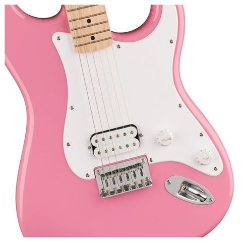 Đàn Guitar Điện Squier Sonic Stratocaster HT H, Flash Pink w/Maple Fingerboard