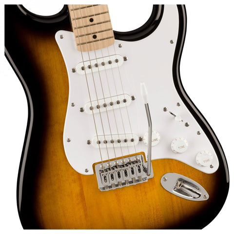 Squier Sonic Stratocaster, 2-Color Sunburst w/Maple Fingerboard