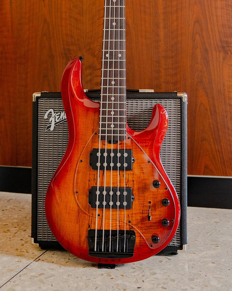 Sterling StingRay RAY35HH, Spalted Maple Top NECK