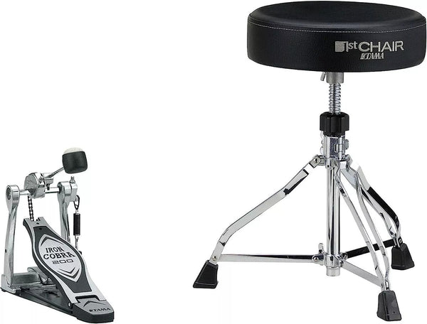 Tama HED2R Iron Cobra 200 Bundle With 1st Chair Throne