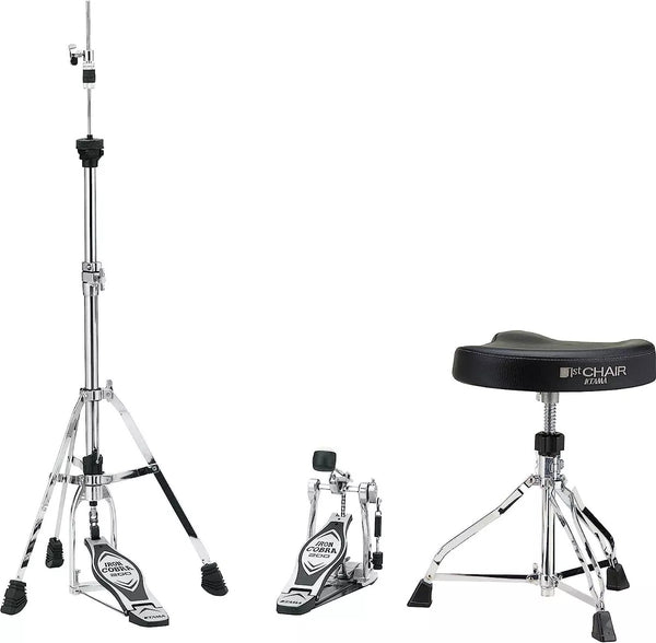 Tama HED3G Iron Cobra 200 Bundle With 1st Chair Throne