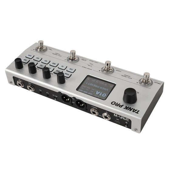 Pedal Guitar Multi Effect M-Vave Tank Pro