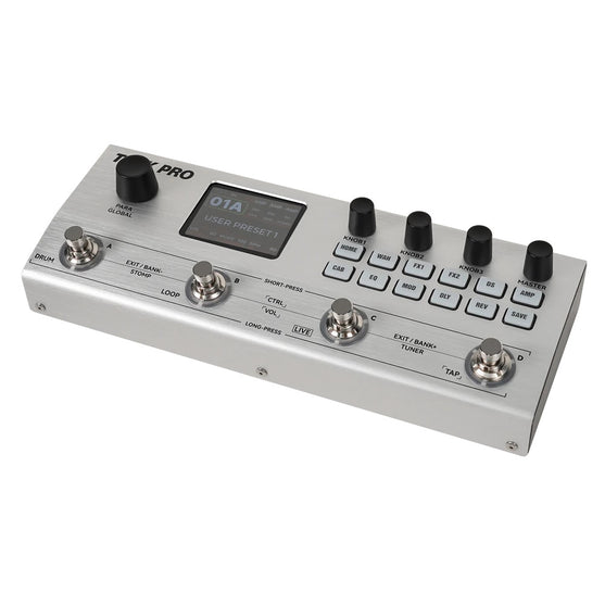 Pedal Guitar Multi Effect M-Vave Tank Pro