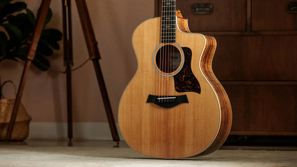 Đàn Guitar Acoustic Taylor 214ce Koa Deluxe - Natural