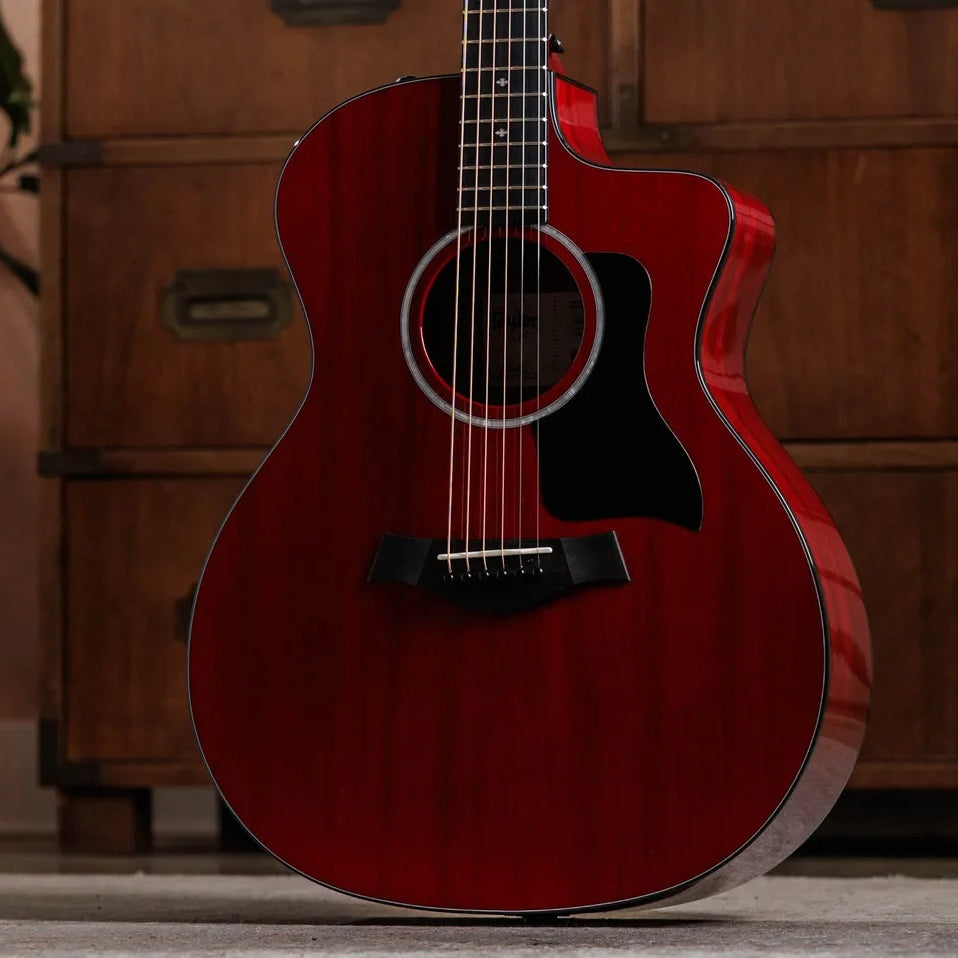 Đàn Guitar Acoustic Taylor 224ce Plus Special Edition - Trans Red