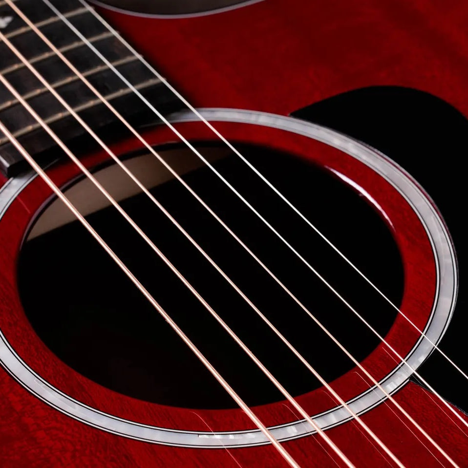 Đàn Guitar Acoustic Taylor 224ce Plus Special Edition - Trans Red
