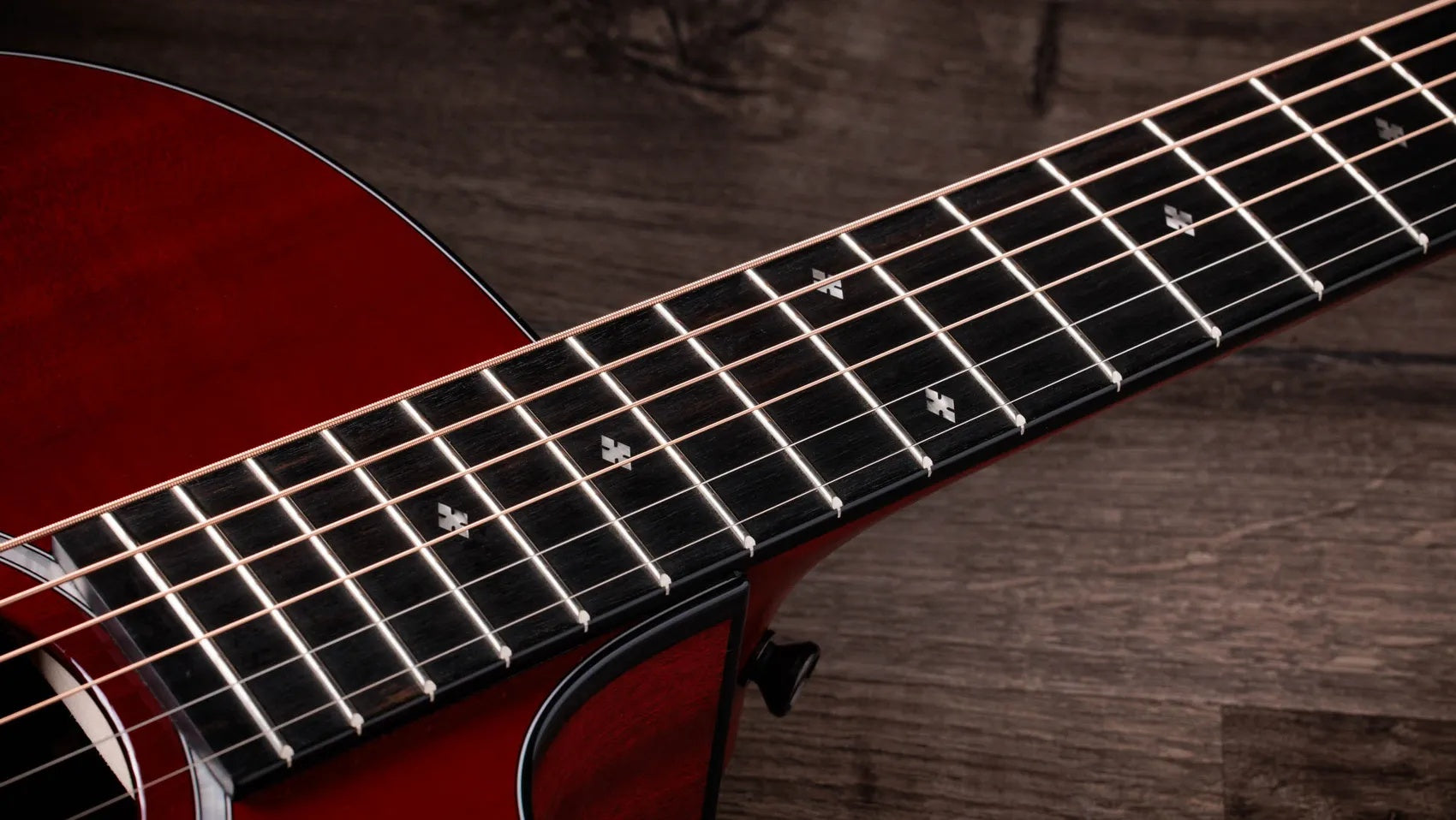 Đàn Guitar Acoustic Taylor 224ce Plus Special Edition - Trans Red