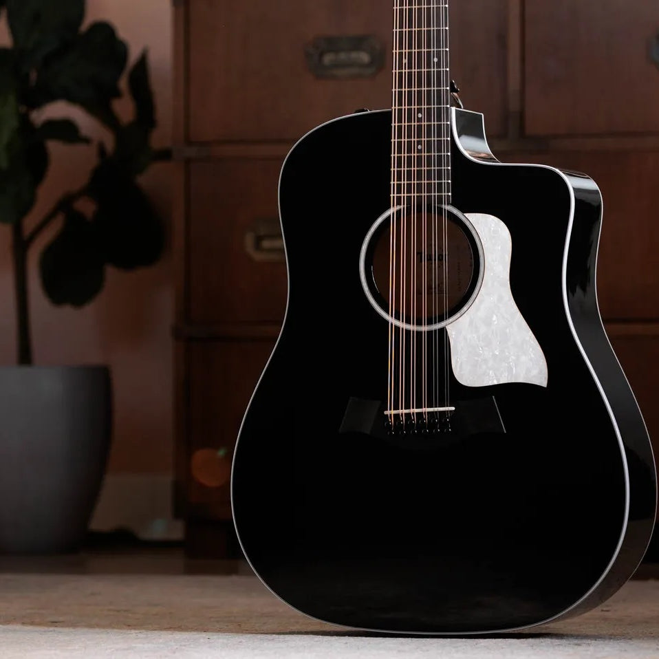Đàn Guitar Acoustic 12-dây Taylor 250ce Plus Doce Doble - Black