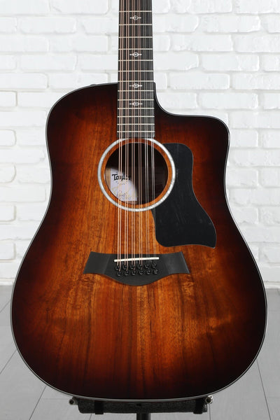 Đàn Guitar Acoustic 12-dây Taylor 260ce-K DLX Doce Doble - Shaded Edgeburst