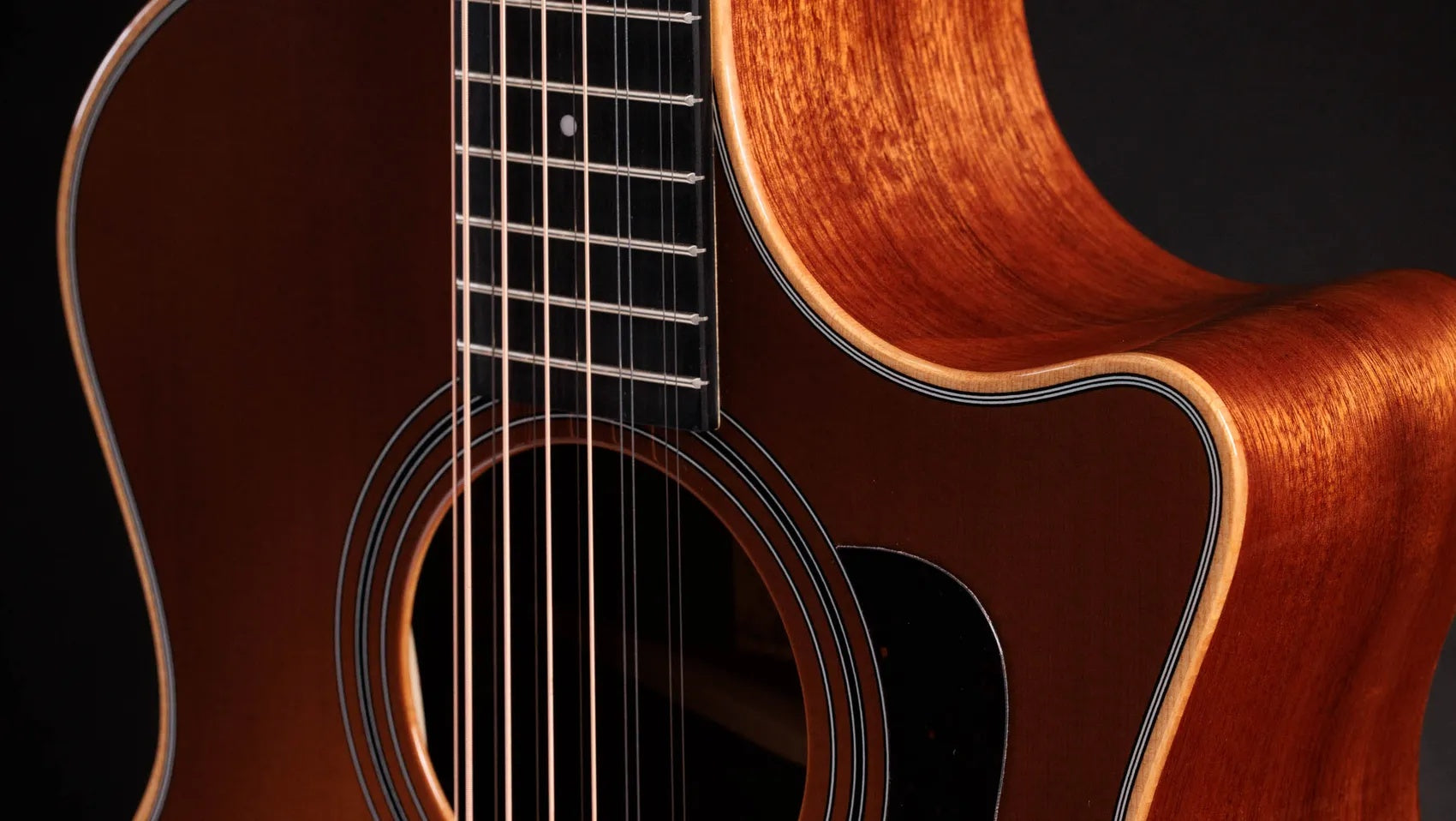Đàn Guitar Acoustic 12-dây Taylor 354ce Studio Special Edition - Honeyburst