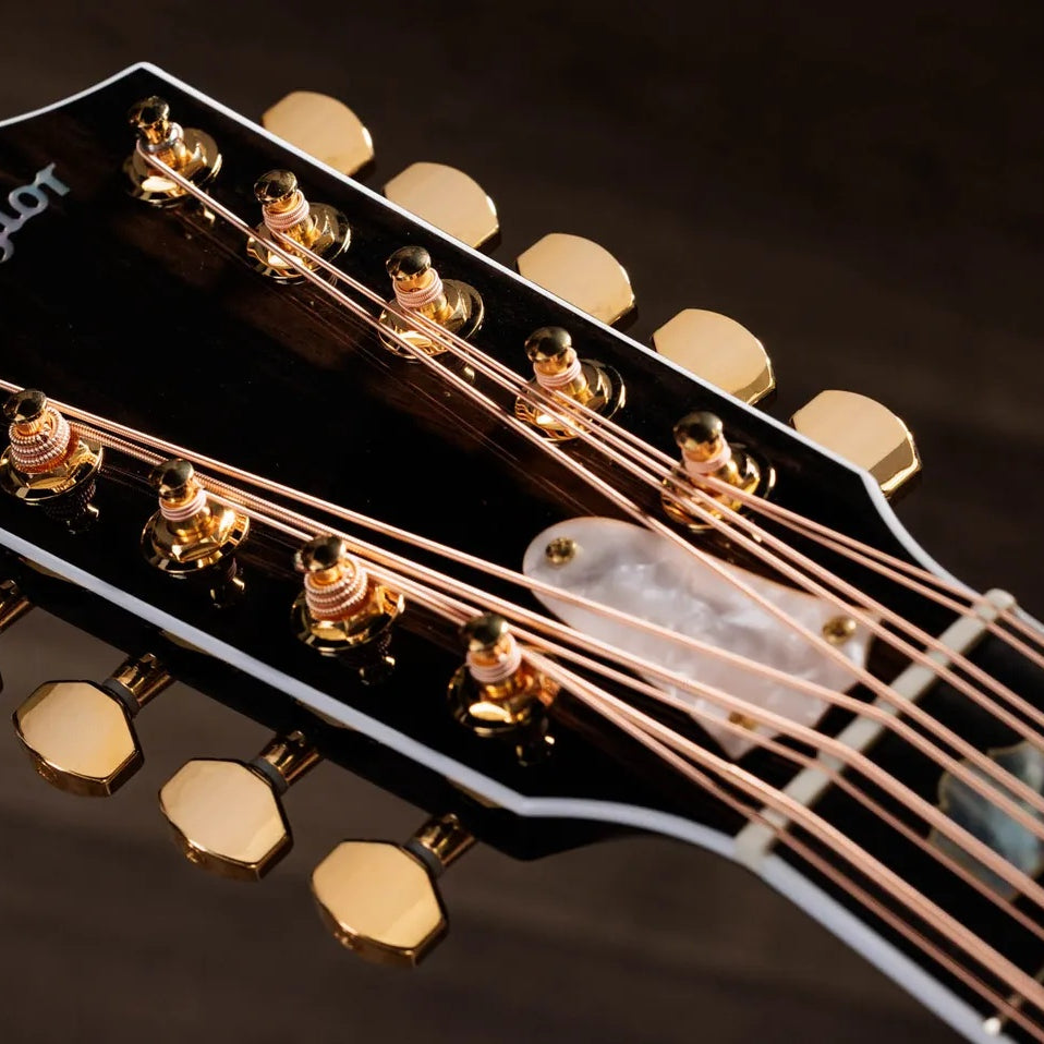 Đàn Guitar Acoustic 10-dây Taylor 657ce Bajo Quinto - Black-Mai Nguyên Music