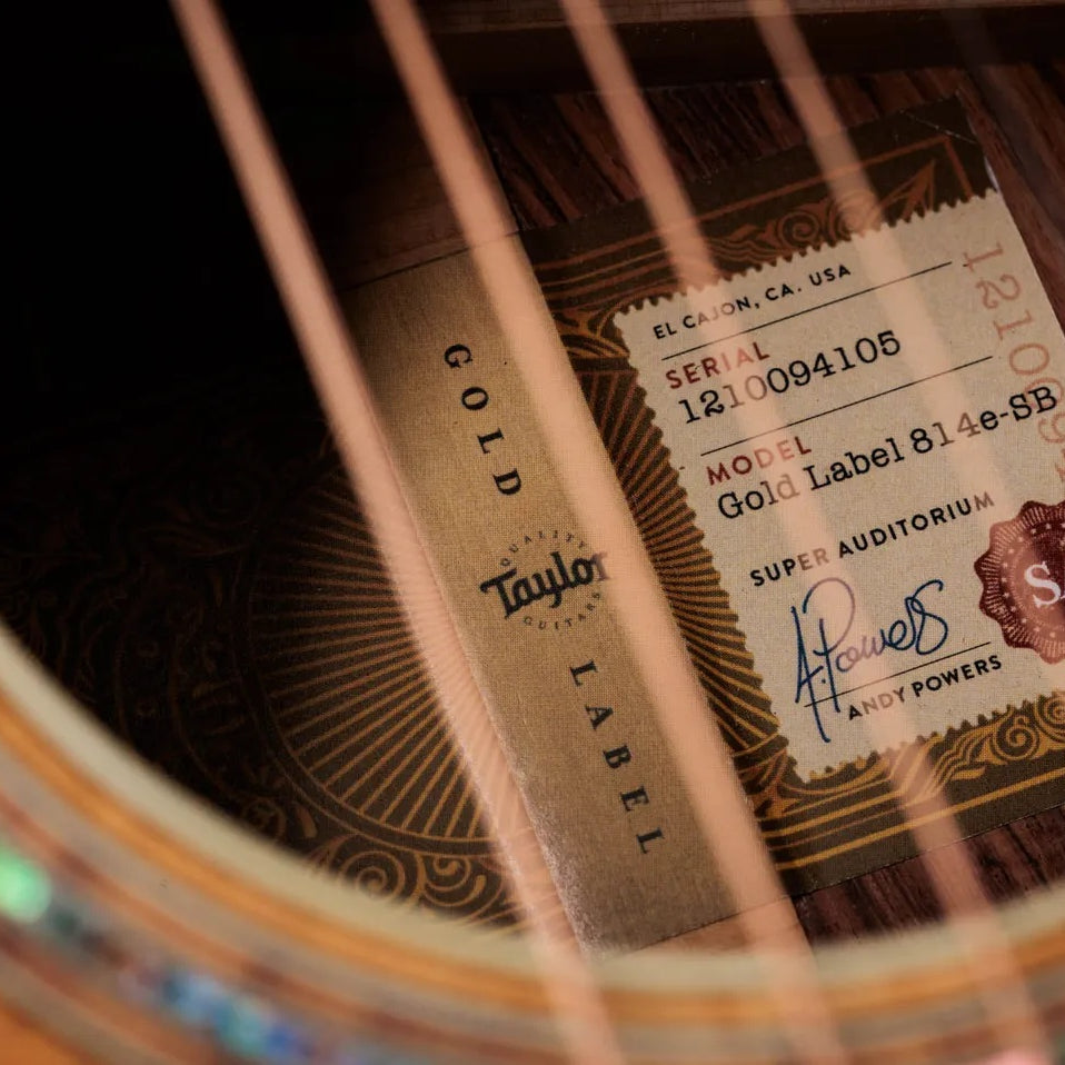 Đàn Guitar Acoustic Taylor Gold Label 814e